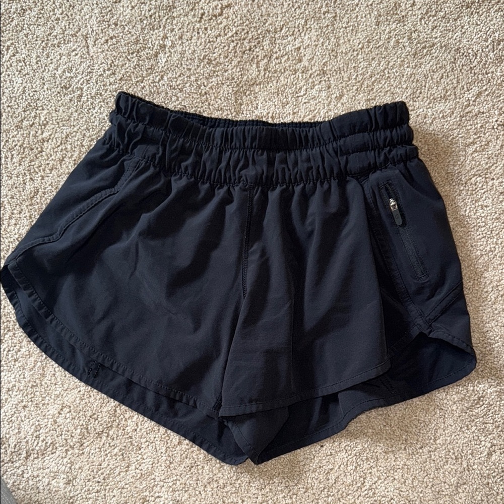Lululemon Athletica Black Athletic Shorts